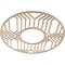 Ekena Millwork Empire Wood Fretwork Pierced Ceiling Medallion, Alder, 22"OD x 8"ID x 1/4"T CMWP22X22X0250EPAL - alternate 4